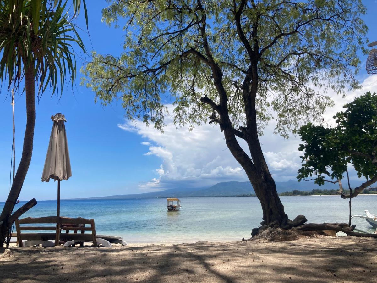 Gili Air Santay Bungalows Exteriör bild