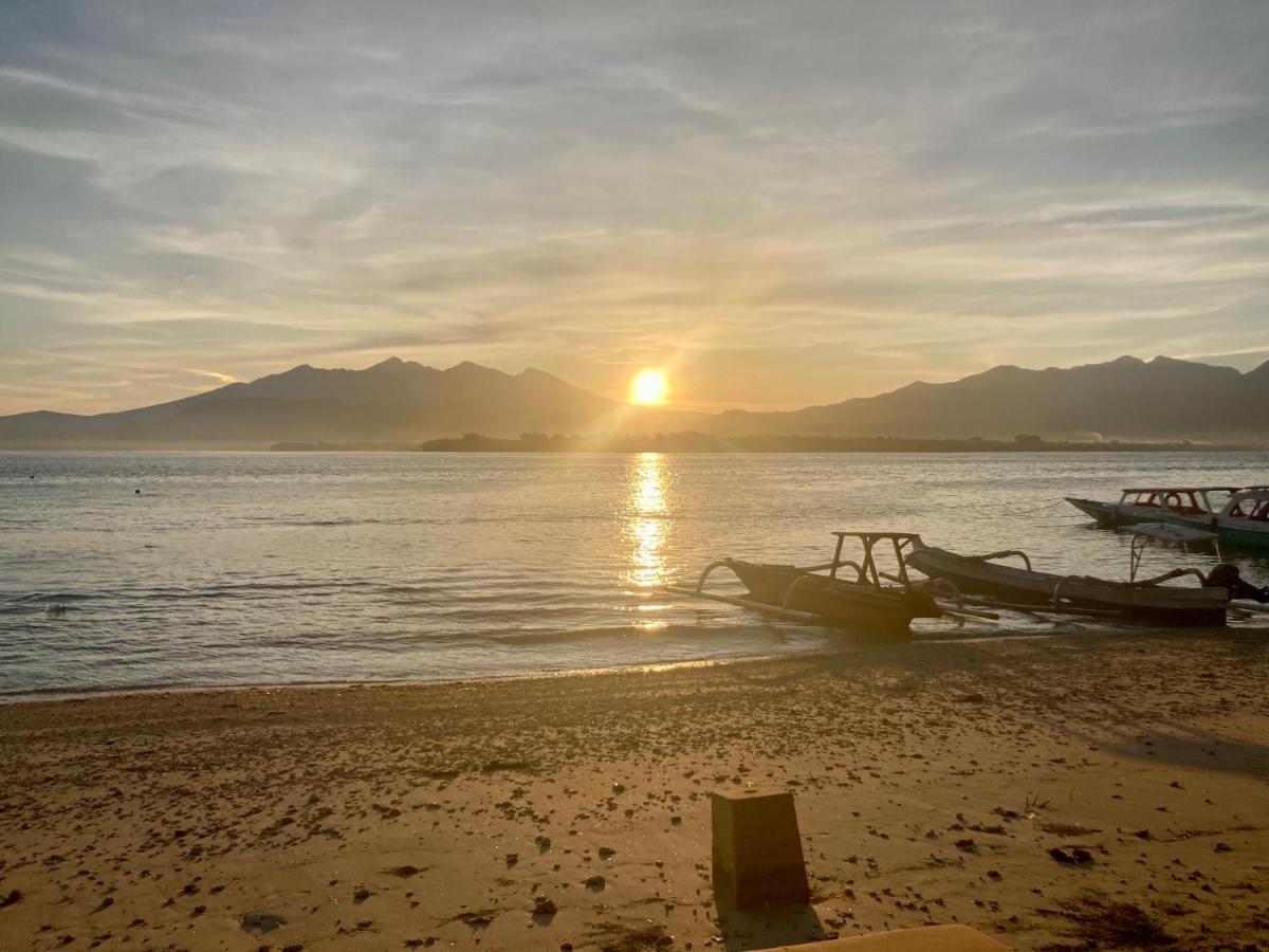 Gili Air Santay Bungalows Exteriör bild