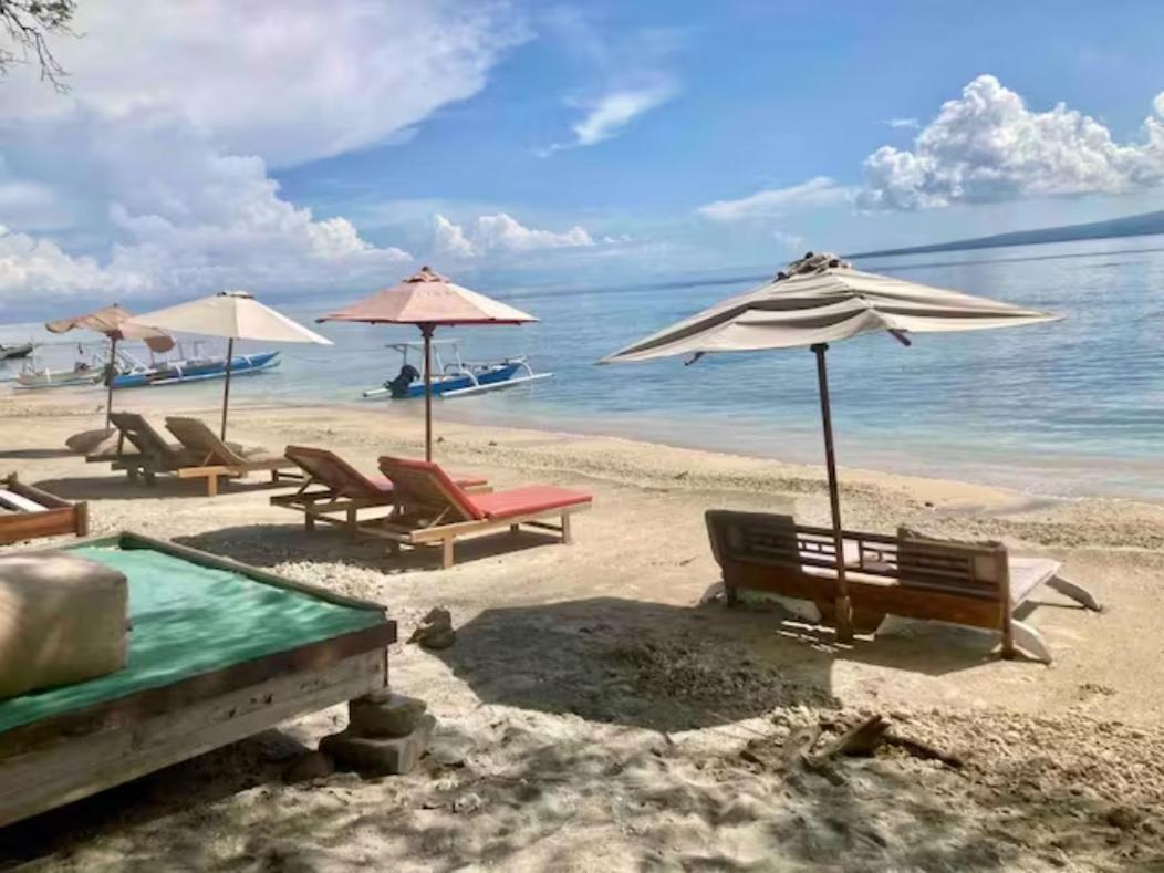 Gili Air Santay Bungalows Exteriör bild
